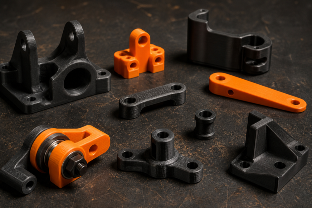 Custom 3D printed functional parts